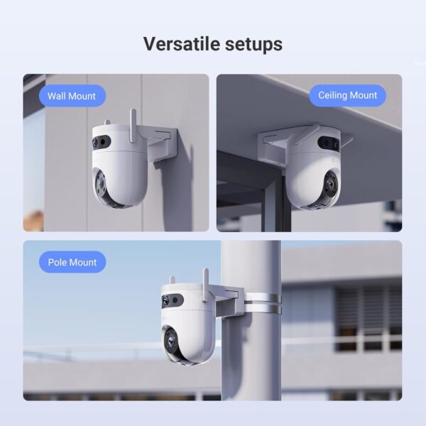 EZVIZ by Hikvision|H9C Dual-Lens(5MP+5MP) Pan & Tilt Wi-Fi - Image 2