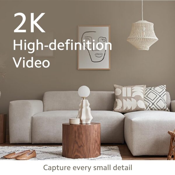 Xiaomi Mi 360° Home Security Camera 2K (1296p)| 2024 New Launch| 3MP High Res| F/1.6 High Aperture for Superior Colors| CCTV Camera for Home| AI Human Detect (No False Alarm)| Talk Back Feature,White - Image 6